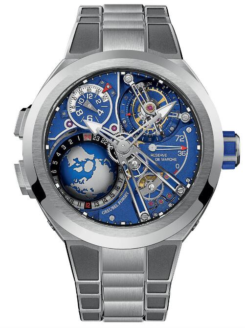 Review Greubel Forsey GMT Sport Blue Dial watches price